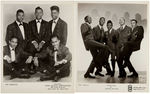 VINTAGE MALE R&B GROUP PUBLICITY PHOTO LOT WITH THE TEMPTATIONS.