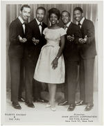 R&B GROUPS PUBLICITY PHOTO LOT WITH GLADYS KNIGHT & THE PIPS.