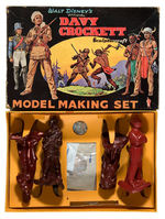 "WALT DISNEY'S DAVY CROCKETT MODEL MAKING SET."