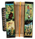 "WALT DISNEY'S DAVY CROCKETT" TOY ACCORDION.