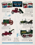 "TOY PARADE" CHRISTMAS CATALOG PAIR WITH GREAT SUPERMAN CONTENT.