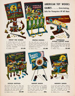 "TOY PARADE" CHRISTMAS CATALOG PAIR WITH GREAT SUPERMAN CONTENT.