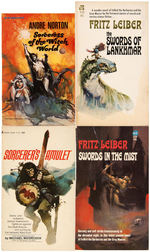 JEFFREY JONES HANDWRITTEN LETTER & PAPERBACK COVER LOT FEATURING HIS ART.