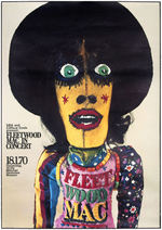 FLEETWOOD MAC MUNICH CONCERT POSTER.