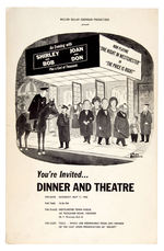 CHARLES ADDAMS ILLUSTRATED THEATRE WINDOW CARD.