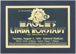 EAGLES CONCERT POSTER PAIR.