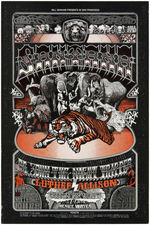 BILL GRAHAM CONCERT POSTER BG-248 FEATURING SANTANA.