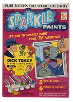 DICK TRACY FACTORY-SEALED BOXED PAINT SET PAIR.