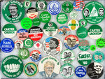 JIMMY CARTER CAMPAIGN COLLECTION OF 44 PIECES.