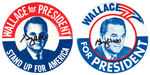 GEORGE WALLACE EIGHT AUTOGRAPHED ITEMS PLUS WALLACE FOUNDATION COA’S.