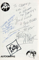 "SUPER DC CON '76" MULTI-SIGNED COMIC BOOK CONVENTION PROGRAM.