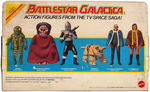 "BATTLESTAR GALACTICA" SIX ACTION FIGURE GIFT SET.