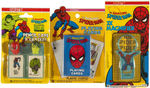 SPIDER-MAN CARDED NOVELTY LOT.