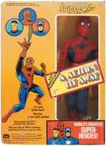 "THE AMAZING SPIDER-MAN" LARGE MEGO ACTION FIGURE IN GRAND TOYS BOX.