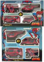 "MARVEL SUPER HEROES SECRET WARS" SPIDER-MAN BUDDY L VEHICLE LOT.