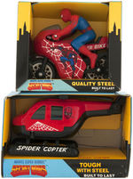 "MARVEL SUPER HEROES SECRET WARS" SPIDER-MAN BUDDY L VEHICLE LOT.