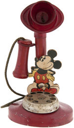 MICKEY MOUSE N.N. HILL TOY CANDLESTICK TELEPHONE.