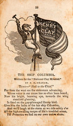 1844 SONGSTER “NATIONAL CLAY MINSTREL AND FRELINGHUYSEN MELODIST.”