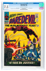 DAREDEVIL CGC LOT OF 7.