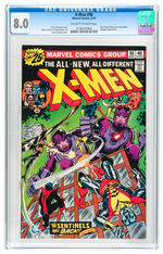 X-MEN COMICS CGC LOT OF THREE.