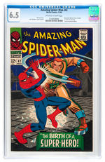 THE AMAZING SPIDER-MAN CGC LOT OF THREE.