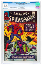 THE AMAZING SPIDER-MAN CGC LOT OF THREE.