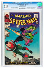 THE AMAZING SPIDER-MAN CGC LOT OF THREE.