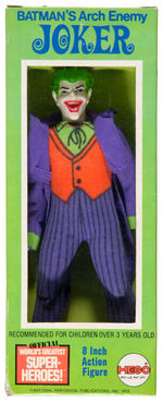 "JOKER" BOXED MEGO ACTION FIGURE.