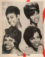 BALTIMORE SOUL GROUP THE ROYALETTES CONCERT POSTER.