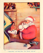 "SANTA'S WORKSHOP FROM A WALT DISNEY'S SILLY SYMPHONY" ENGLISH HARDCOVER.