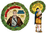 KING FEATURE SYNDICATE PROMOTIONAL CHRISTMAS ORNAMENT LOT.