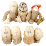 "WHERE THE WILD THINGS ARE" PRE-PRODUCTION DOLL LOT.