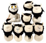 "WHERE THE WILD THINGS ARE" PRE-PRODUCTION DOLL LOT.