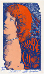 MOBY GRAPE CAROUSEL BALLROOM CONCERT POSTER.