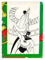 BATMAN JAPANESE COLORING PAGES.