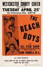 THE BEACH BOYS CONCERT POSTER.