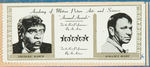 "SCREEN STARS STAMP ALBUM" COMPLETE FIRST EDITION WITH MOUNTED STAMP SET.