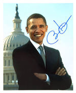 BARACK OBAMA SIGNED PHOTO.