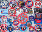 BUSH/CHENEY CAMPAIGN COLLECTION OF 28 PIECES.