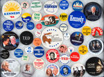 EDWARD KENNEDY CAMPAIGN COLLECTION OF 45 PIECES.