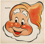 "MASKS OF THE SEVEN DWARFS AND SNOW WHITE" PUNCH-OUT BOOK.