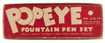 "POPEYE FOUNTAIN PEN SET" IN BOX.