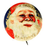 CANADIAN ISSUE "GREETINGS FROM FATHER CHRISTMAS AT HENRY'S."