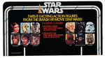 "STAR WARS" ACTION FIGURE BIN CARD DISPLAY.