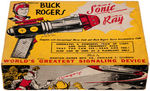 "BUCK ROGERS SONIC RAY" BOXED GUN.