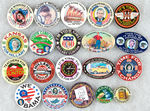 DEMOCRATIC CANDIDATES CAMPAIGN COLLECTION OF 20 PIECES BY MAKER GUARDFROG.