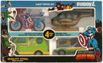 "MARVEL SUPER HEROES SECRET WARS" SPIDER-MAN BUDDY L VEHICLE LOT.