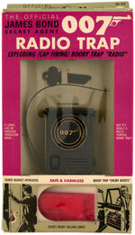 "JAMES BOND 007 SECRET AGENT RADIO TRAP" BOXED SET.