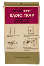 "JAMES BOND 007 SECRET AGENT RADIO TRAP" BOXED SET.