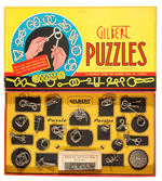 “GILBERT PUZZLES” LARGE 1940 BOXED SET.